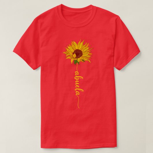 T-shirt Sun Flower mignonne Abuela Sorority Christmas Tee (Design devant)
