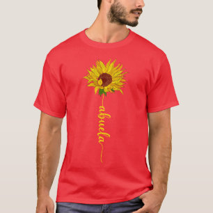 T-shirt Sun Flower mignonne Abuela Sorority Christmas Tee