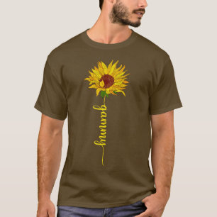 T-shirt Sun Flower mignonne Gammy Sorority Christmas Tee