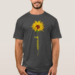 T-shirt Sun Flower mignonne Grannie Sorority Christmas Tee