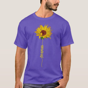 T-shirt Sun Flower mignonne Maw Sorority Christmas Tee