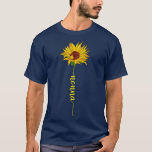 T-shirt Sun Flower mignonne Nonna Sorority Christmas Tee