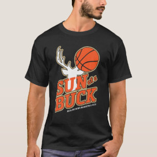 T-shirt Sun Of A Buck Funny Basketball Deer Hunting 2021