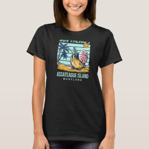 T-shirt Sun Therapy Assateague Island Summer Maryland Trop