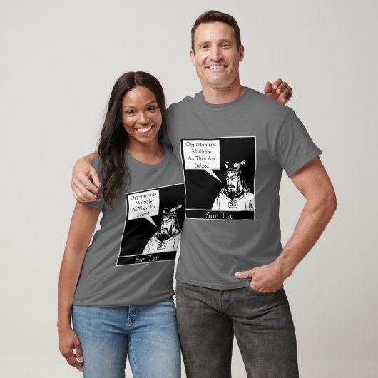 T-shirt Sun Tzu et citation (Unisexe)