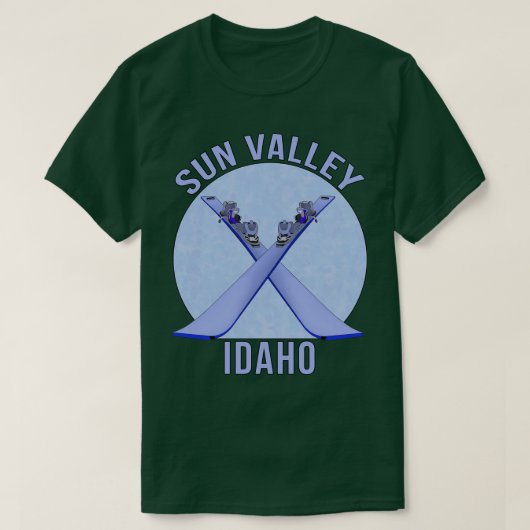 T-shirt Sun Valley Idaho (Design devant)