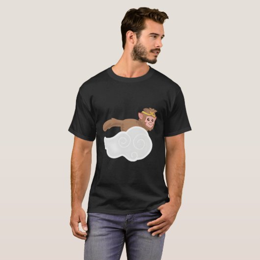 T-shirt Sun Wukong Monkey King (Devant entier)