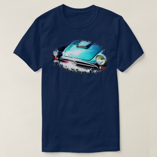 T-shirt Sunbeam Alpine Tiger 1960 élément classique britan (Design devant)