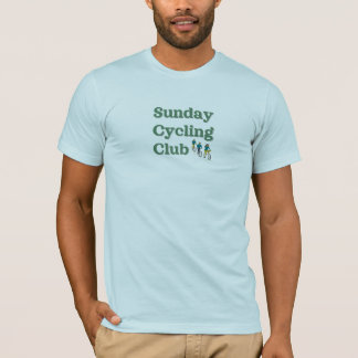 T-shirt Sunday Cycling Club T‑Shirt – Minimalist Weekend R