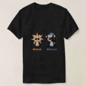 T-shirt Sundrop et Moondrop comme fnaf Security Breach cha (Design devant)