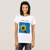 T-shirt - SUNFLOWER (Voorkant volledig)