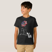 T-shirt Sunflower Cat Comma La Kamala Harris Pour Présiden (Devant entier)