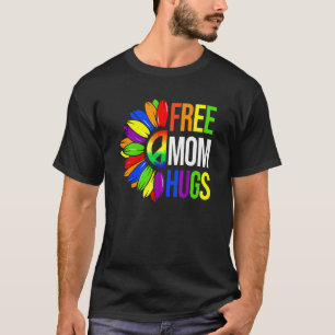 T-shirt Sunflower Free Mom Hugues Rainbow Gay pride Lgbt M