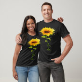 T-shirt Sunflower Gigi Mother's Day Floral Funny Matching (Unisexe)