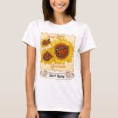T-shirt Sunflower Greatest Grandma (Devant)