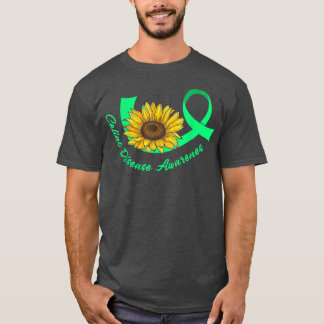 T-shirt Sunflower Green Ruban Sensibilisation à la maladie