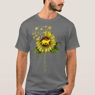 T-shirt Sunflower Meilleur Chat Maman Ever Kitten Amoureux