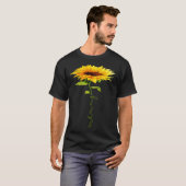 T-shirt Sunflower Mommy Mother's Day Floral Funny Matching (Devant entier)