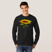 T-shirt Sunflower Mommy Mother's Day Floral Funny Matching (Devant entier)