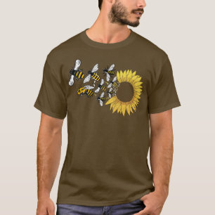 T-shirt Sunflower Premium Bees