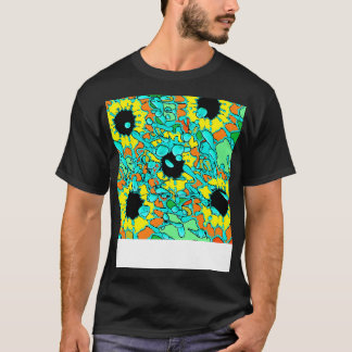 T-shirt Sunflower Van Gogh Graffiti