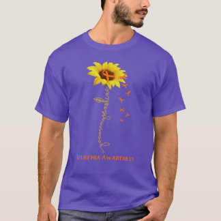 T-shirt Sunflower You Are My Sunshine Leukemia Awareness g