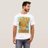 T-shirt Sunflowers Vincent van Gogh (Devant entier)