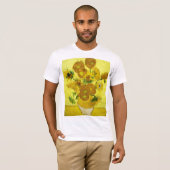 T-shirt Sunflowers Vincent van Gogh (Devant entier)