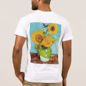 T-shirt Sunflowers Vincent van Gogh (Dos)