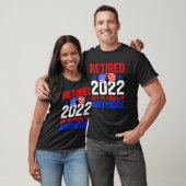 T-shirt Sunglass Retirement 2022 Plus mon problème (Unisexe)