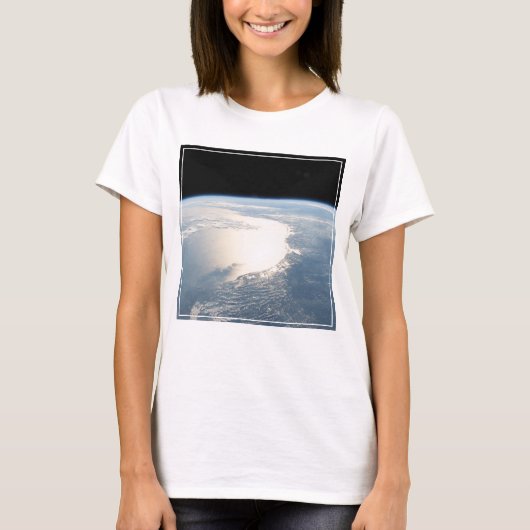 T-shirt Sunglint Reflète Le Golfe Du Mexique (Devant)
