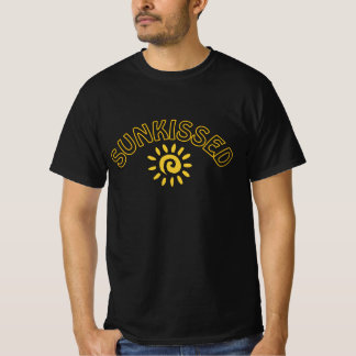 T-shirt Sunkissed T Shirt Design Summer Sea Beach Sunset