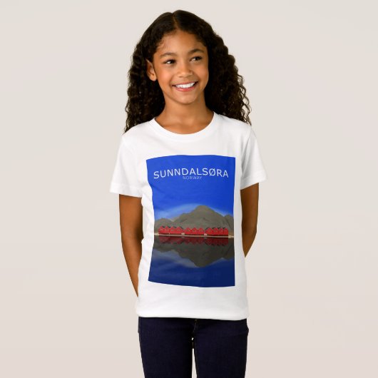 T-Shirt Sunndalsøra Norvège (Devant entier)