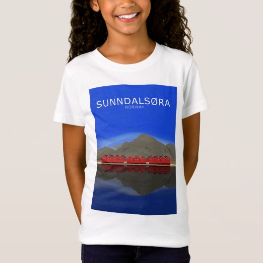 T-Shirt Sunndalsøra Norvège (Devant)