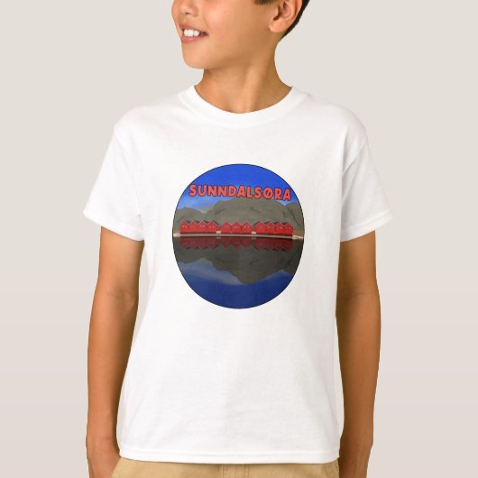 T-shirt Sunndalsøra Norvège (Devant)