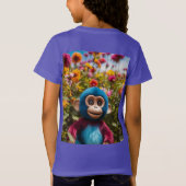 T-Shirt Sunny Monkey Bliss - Baby Fine Jersey Tee (Dos)