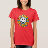 T-shirt Sunny Ray Flower (Devant)