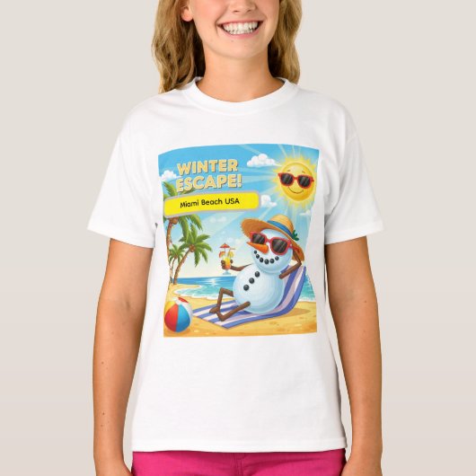T-shirt Sunny Sands Resort (Devant)