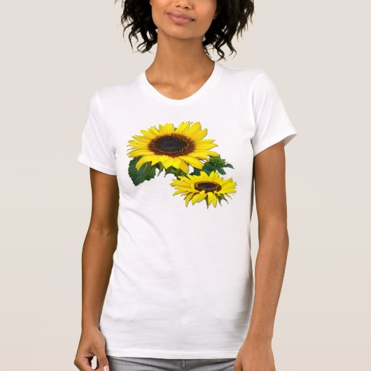T-SHIRT SUNNY SUNLOWERS (Devant)