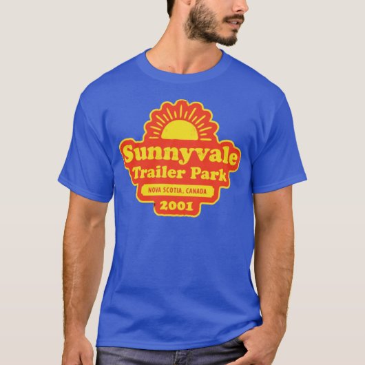 T-shirt Sunnyvale Trailer Park (Devant)
