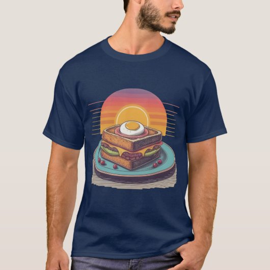 T-shirt Sunrise Breakfast Bliss (Devant)