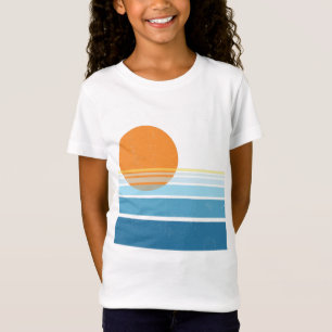 T-Shirt Sunrise Californie moderne
