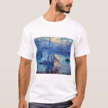 T-shirt Sunrise de Claude Monet<br><div class="desc">Levée de soleil peinte par Claude Monet en 1873.</div>