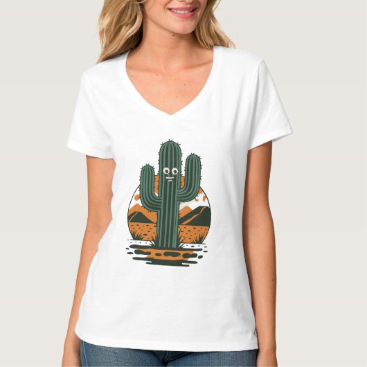 T-shirt Sunrise Mountainscape (Devant)