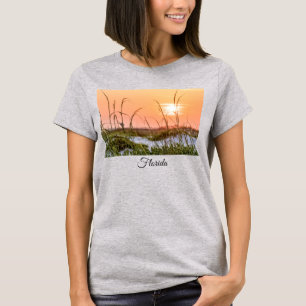 T-shirt Sunrise Oats de la mer de Floride