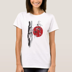 T-shirt Sunrise Oriental Bambou Jardin Zen Mariage