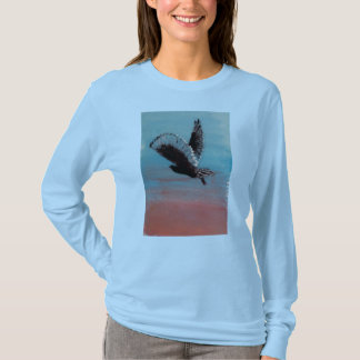 T-shirt Sunrise Owl Art