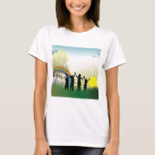 T-shirt Sunrise Rainbow Children (Devant)