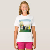 T-shirt Sunrise Rainbow Children (Devant entier)
