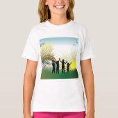 T-shirt Sunrise Rainbow Children (Devant)